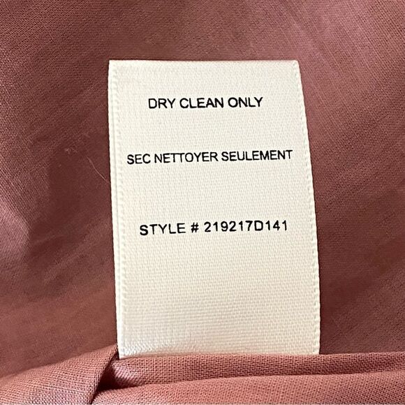 Rebecca Taylor Karina Altered Shoulder Tie Eyelet Lace Midi Dress Sz 0 - Picture 12 of 16